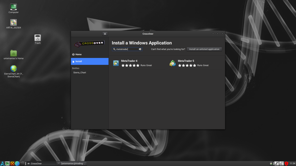 search for metatrader in crossover